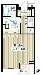 ル・シヤージュ神宮前の物件間取画像